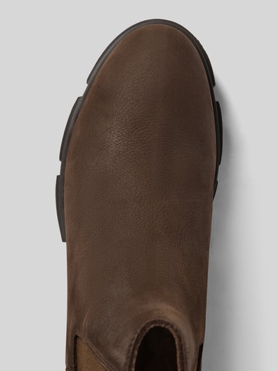 Copenhagen Buty chelsea ze skóry z elastycznymi wstawkami model ‘CPH570’ Czekoladowy 3