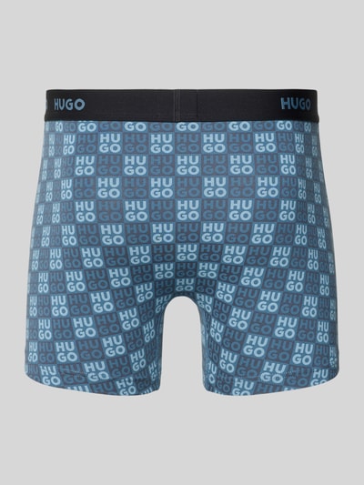 HUGO Trunks aus Baumwoll-Mix im 3er-Pack Jeansblau 3