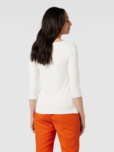 Christian Berg Woman Blouseshirt met ronde hals Offwhite - 5