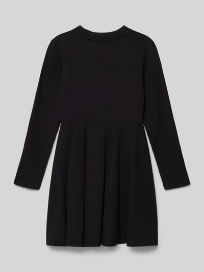 Calvin Klein Jeans Knielange jurk met labeldetail Zwart - 3