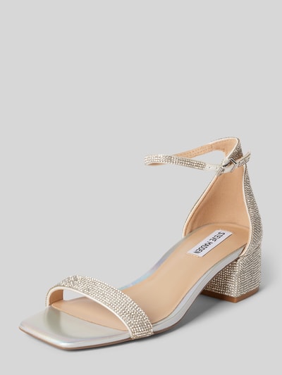 Steve Madden Sandalette mit Strasssteinbesatz Modell 'GENA' Silber 1