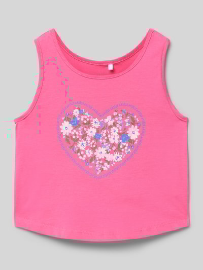 Name It Tanktop mit Motiv-Print Modell 'VIGEA' Pink 1