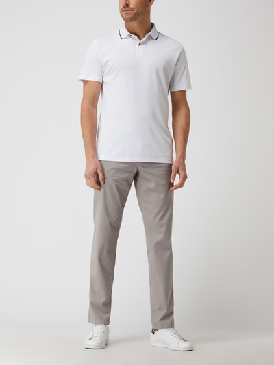 Brax Straight fit chino met stretch, model 'Everest' Taupe - 1