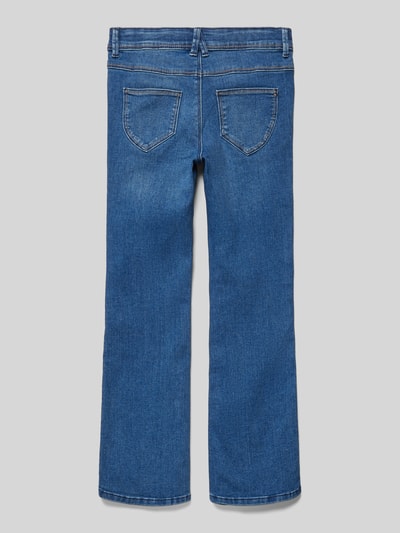 Name It Skinny fit bootcut jeans in 5-pocketmodel, model 'POLLY' Blauw - 3