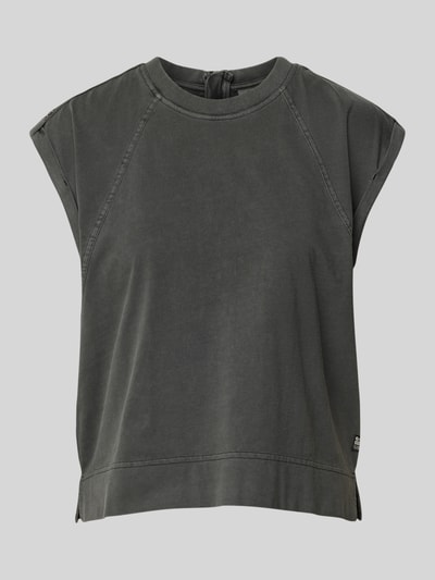 G-Star Raw T-shirt met labeldetail Antraciet - 2