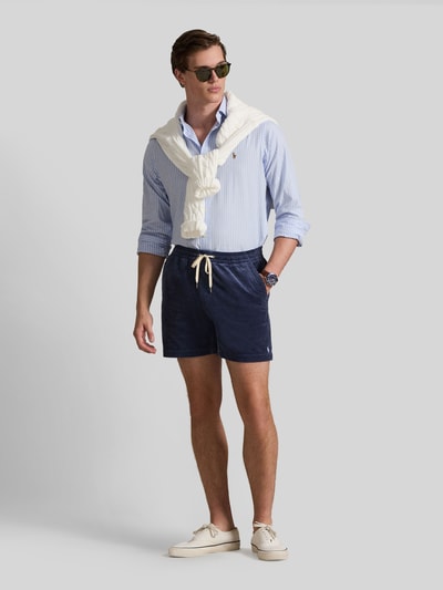 Polo Ralph Lauren Sweatshorts aus reiner Baumwolle Marine 1