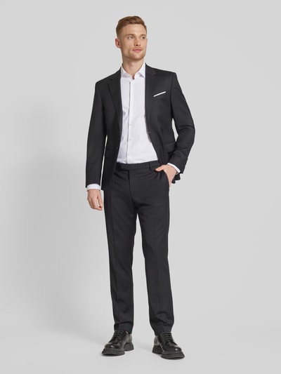 JOOP! Collection Slim Fit Anzughose mit Bügelfalten Modell 'Blayr' Black 1