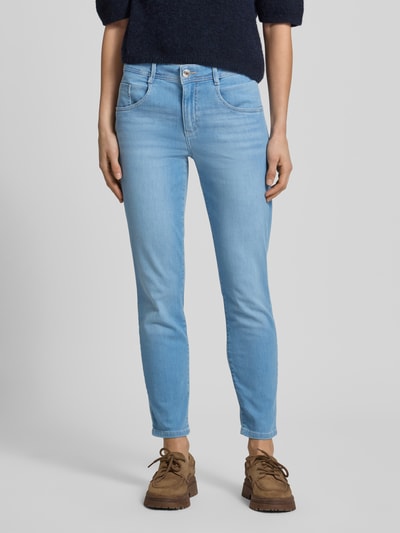 Brax Dżinsy w kroju slim fit z kieszeniami bocznymi model 'SHAKIRA' Niebieski 4