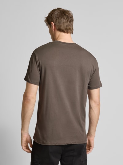 ARMANI EXCHANGE Regular Fit T-Shirt aus reiner Baumwolle mit Logo-Print Mittelgrau 5