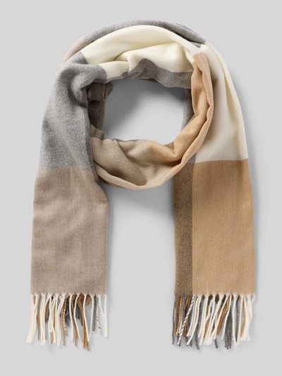 MCNEAL Sjaal in gebreide look Camel gemêleerd - 1