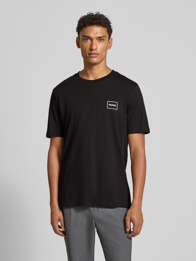 HUGO Regular Fit T-Shirt im 2er-Pack Modell 'DUGOPAK' Black 4