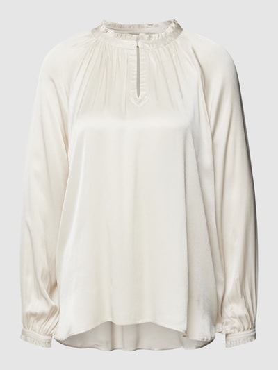 Milano Italy Blouse met ruches Offwhite - 2