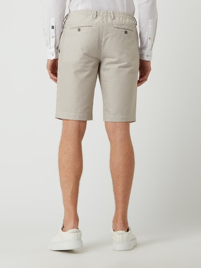 Tommy Hilfiger Slim Fit Chino-Shorts aus Seersucker  Beige 5