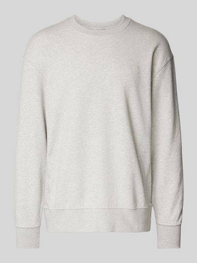 Levi's® Sweatshirt mit Rundhalsausschnitt Hellgrau Melange 2