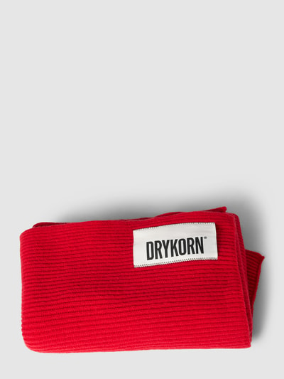 Drykorn Schal mit Label-Detail Modell 'CRONICA' Rot 1