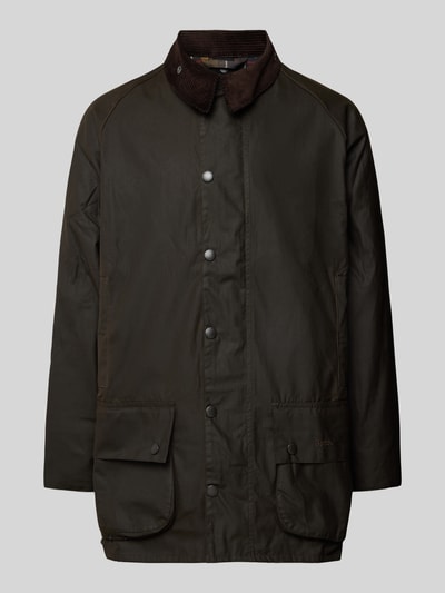 Barbour Kurtka w jednolitym kolorze model ‘BEAUFORT’ Oliwkowy 2