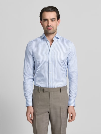 BOSS Slim Fit Freizeithemd aus reiner Baumwolle Modell 'HANK' Dunkelgruen 4