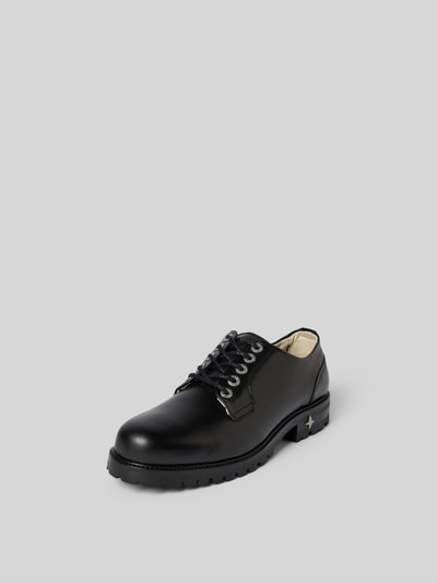 Duke & Dexter Schnürschuhe aus echtem Leder Black 2