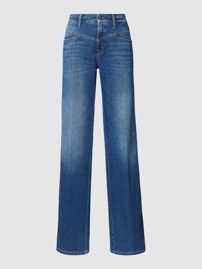 Cambio Jeans met stretch, model 'Aimee' Blauw - 2