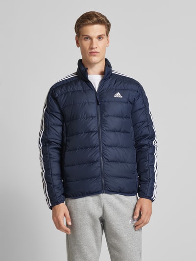 ADIDAS SPORTSWEAR Steppjacke mit Label-Print Dunkelblau 4