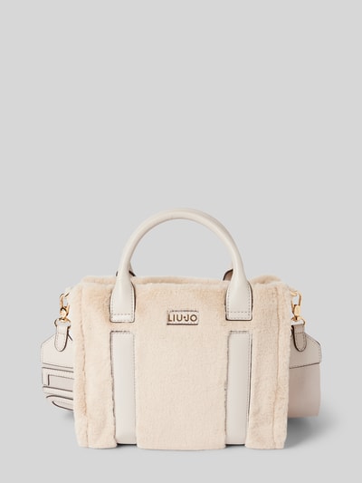 Liu Jo White Handtasche aus Kunstfell Offwhite 2