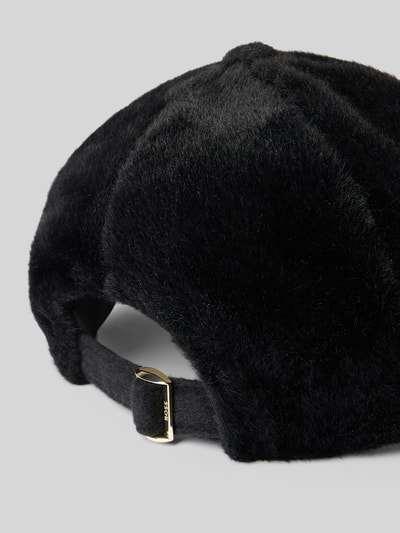 BOSS Czapka z daszkiem i aplikacją z logo z metalu model ‘ARI’ Czarny 3