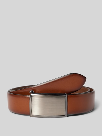 Lloyd Men's Belts Ledergürtel mit Koppelschließe Cognac 1