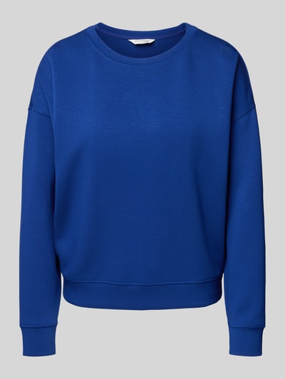 MSCH Copenhagen Sweatshirt aus Viskose-Mix mit Rundhalsausschnitt Modell 'Ima' Royal 2