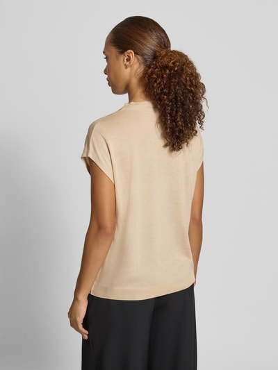 COMMA regular fit blouse van lyocellmix Zand - 5