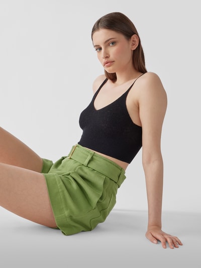 Vince Shorts mit Gürtel Grün 3