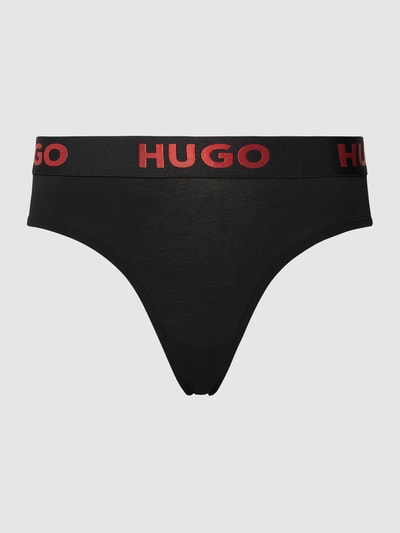 HUGO CLASSIFICATION Slip mit Logo-Bund Black 2