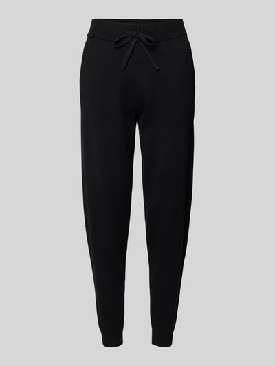 Christian Berg Woman Slim fit sweatpants van viscosemix Zwart - 2