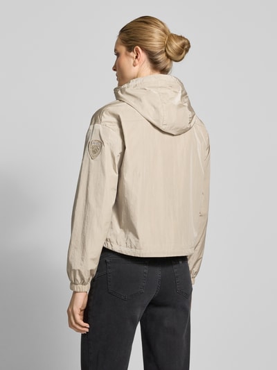 Blauer Usa Jacke mit Zweiwege-Reißverschluss Modell 'BURRAGE' Beige 5