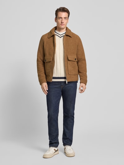 SELECTED HOMME Regular Fit Hemdjacke aus Woll-Mix Hazel 1