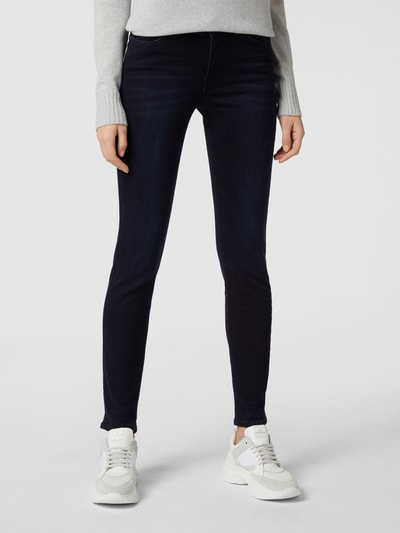 Christian Berg Woman Skinny Fit Jeans mit Stretch-Anteil Dunkelblau 4