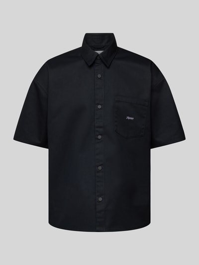 REVIEW Regular Fit Freizeithemd mit 1/2-Arm Black 2