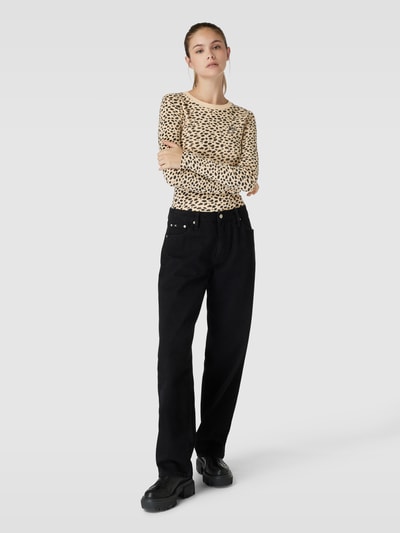 Levi's® Longsleeve mit Animal-Print Sand 1