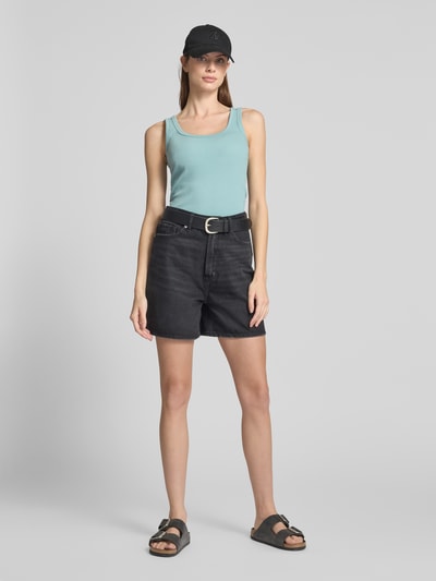 Marc O'Polo Slim fit tanktop van katoenmix Mintgroen - 1