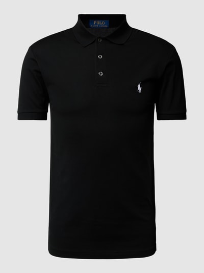 Polo Ralph Lauren Poloshirt mit Logo-Stitching Black 2