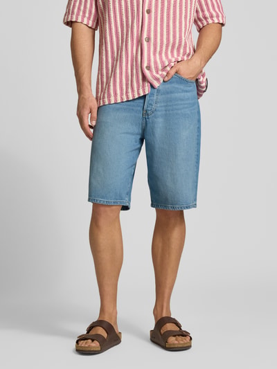ARMEDANGELS Loose Fit Jeansshorts aus Lyocell-Baumwoll-Mix Modell 'BAGGY HEMP BLEND' Hellblau 4