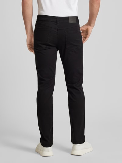 Christian Berg Men Regular fit broek in 5-pocketmodel Zwart - 5