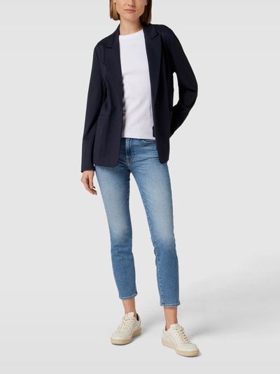 s.Oliver RED LABEL Blazer mit Leistentaschen und Reverskragen Marineblau 1