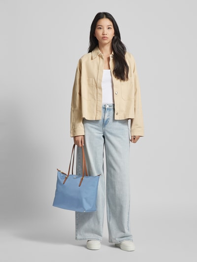 Lauren Ralph Lauren Tote bag met labeldetail, model 'KEATON' Bleu - 1