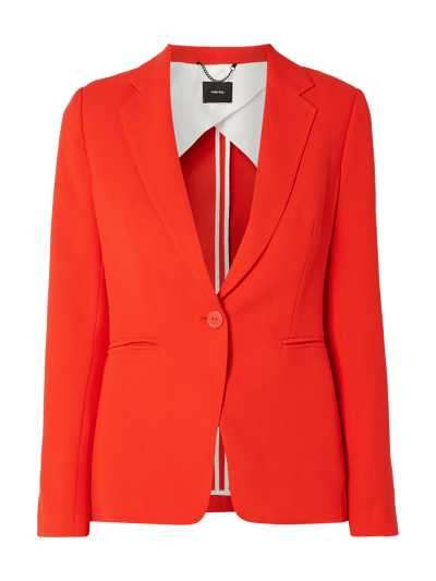 Someday Blazer mit Kontraststreifen  Rot 2