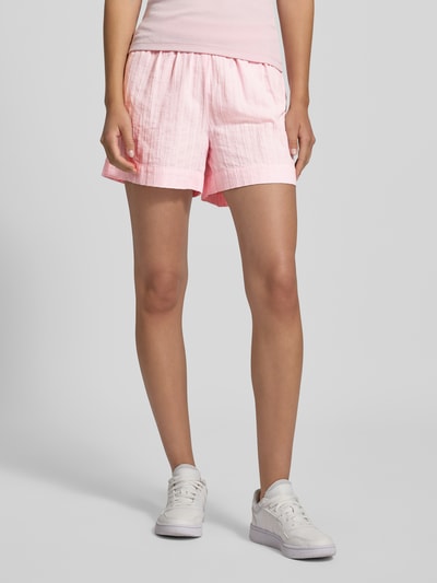 Pieces Regular Fit Shorts aus reiner Baumwolle Modell 'MUNA' Rosa 4