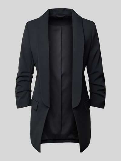 More & More Blazer mit Pattentaschen in unifarbenem Design Black 2