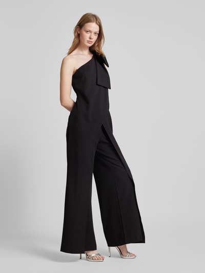 Adrianna Papell Jumpsuit mit One-Shoulder-Träger Black 1