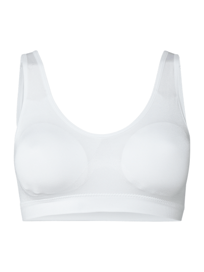 Schiesser Bustier aus Mikrofaser Weiss 1