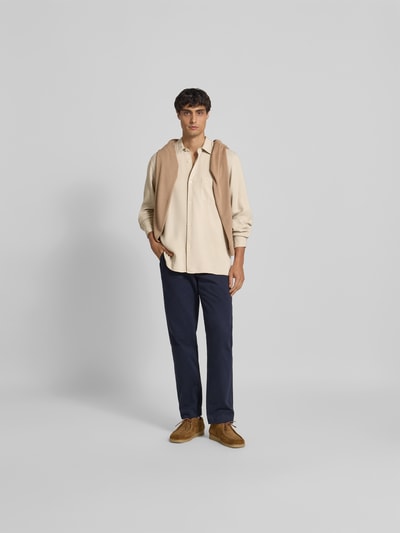 Officine Générale Freizeithemd aus reinem Lyocell Beige 1