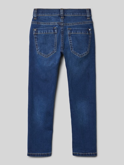 s.Oliver RED LABEL Jeansy o kroju slim fit z mieszanki bawełny  Ciemnoniebieski 3